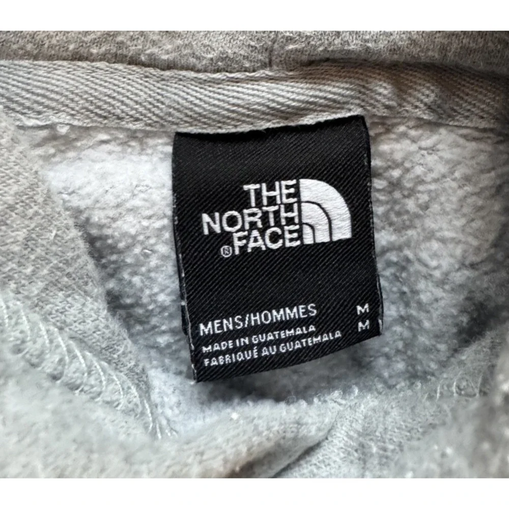 North Face Men's‎ Gray Pullover Hoodie Size Medium